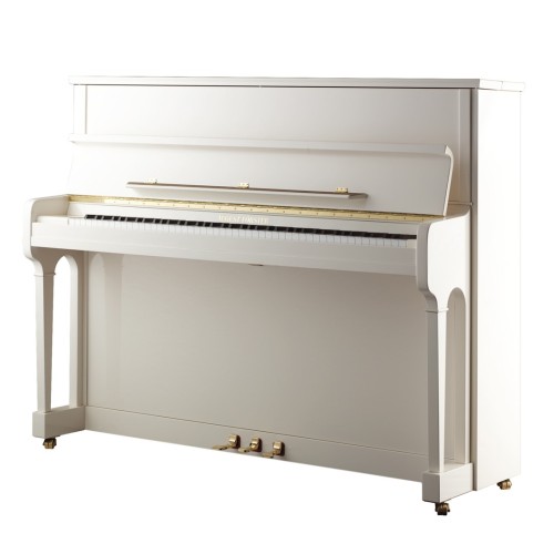 Upright pianos August Förster 116 E, White