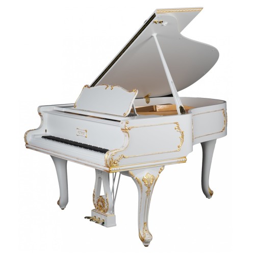 Рояль PETROF P 173  Breeze Rococo, белый