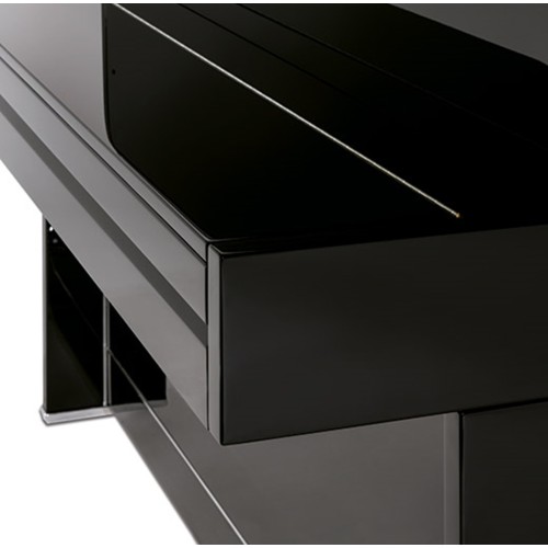 Upright pianos C. BECHSTEIN Academy A 114 Modern Chrome Art, черный