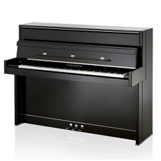 Upright pianos C. BECHSTEIN Academy A 114 Modern Chrome Art, черный