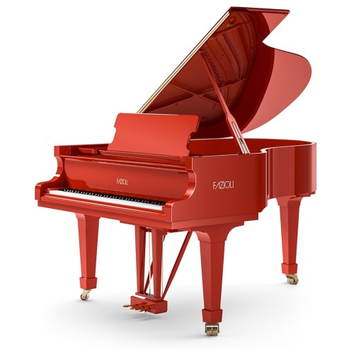 Рояль FAZIOLI F 183, красный