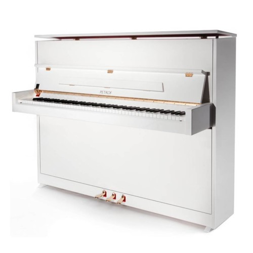 Upright pianos PETROF P 118 S1, белый