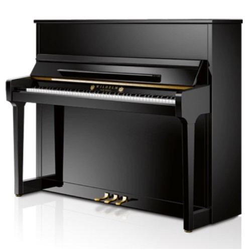 Upright pianos SCHIMMEL Wilhelm W 123 Tradition, Black